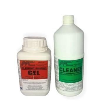 Imagem de Gel Decapante E Passivante Avesta 102 Limpa Inox 1,250 Kg + Desengraxante Para Inox Cleaner Avesta 401 1 Litro - Paa02.1