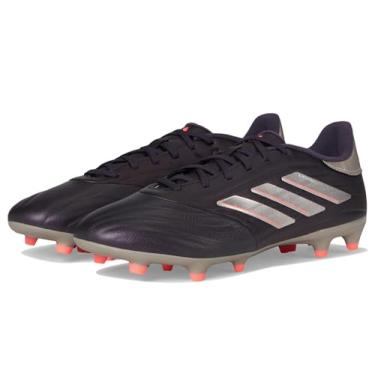 Imagem de adidas Tênis unissex adulto Copa Pure Ii League Firm Ground, Aurora Preto/Platin Metallic/Turbo, 13 Women/12 Men