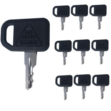Imagem de 10PCS Ignition Keys AM131841 for John Deere 300 400 GT GX LX Series 130 160 165 Gator 4X2 6X4 Gator Key (AM131841)