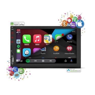Imagem de Mp5 central Multimidia AndroidAuto e Carplay universal - Sp. Reposiçõe