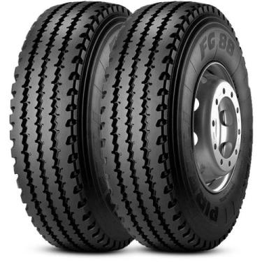 Imagem de Kit 2 Pneu Pirelli Aro 22,5 275/80r22.5 149/146L M+S 16pr Fg88