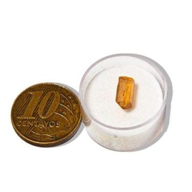 Imagem de Canudo Topázio Imperial Natural no Estojo 7 a 9mm Classe A - Cristaisd