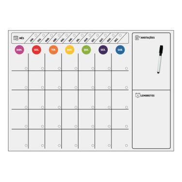 Imagem de Planner Profissional Calendário Permanente Escreve Apaga - intempo des