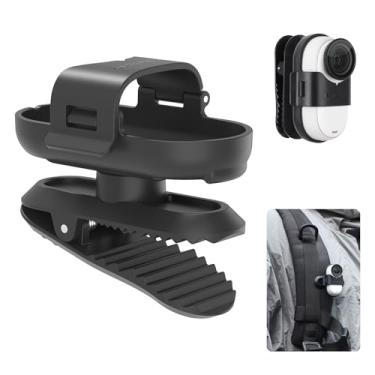 Imagem de Sinyutia Clip de Mochila para Câmera Insta 360 Go 3s, Rotação 360, Montagem Rápida, Chapéu, Compatível com Acessórios Insta360 Go 3s