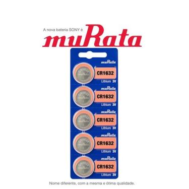 Imagem de 50 Baterias Sony  Murata CR1632 DL1632 ECR1632 Célula de Moeda de Líti