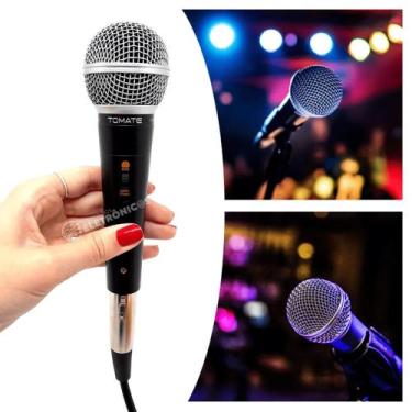 Imagem de Microfone Dinâmico Excelente Reprodução de Voz Profissional Para Músic