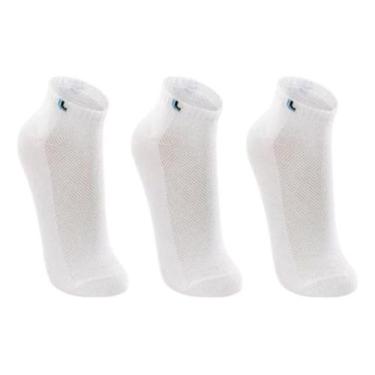 Imagem de Kit 3 Pares Meias Cano Curto Masculina Unissex Lupo Algodão 3225, Bran