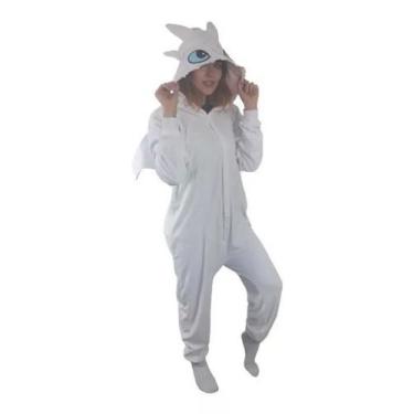 Imagem de Pijama Kigurumi Macacão Fúria Da Luz Adulto Como Treinar Seu Dragão - 