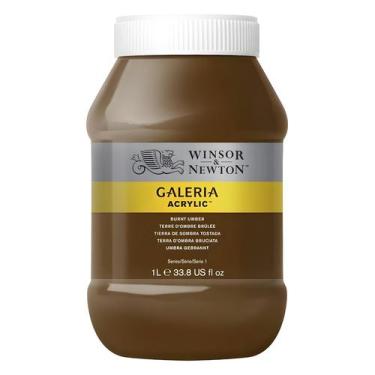 Imagem de Tinta Acrilica Galeria Winsor & Newton  1l Sr1 Escolha a Cor, BURNT UM