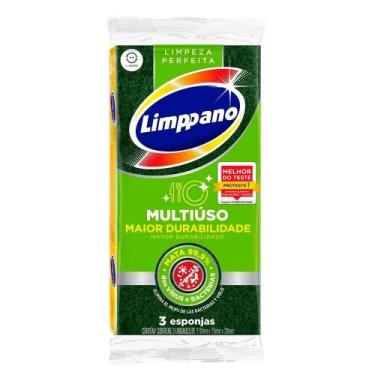 Imagem de Esponja de Limpeza Multiuso Limppano