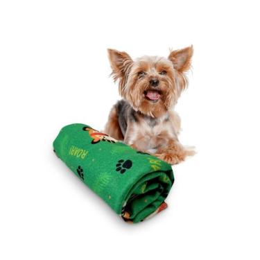 Imagem de Manta Microfibra Pet Gato/Cachorro Estampa Tigre 70cmx100cm - PRESENTE