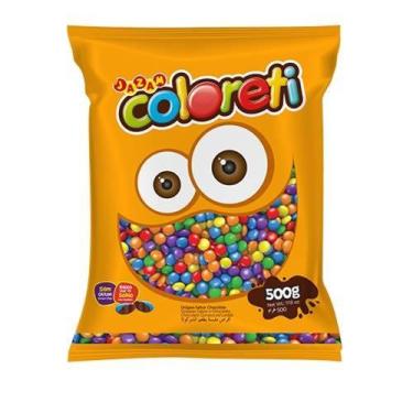 Imagem de Confeito De Chocolate Coloreti Sortido 500g - Jazam - Sortido - BOACOM