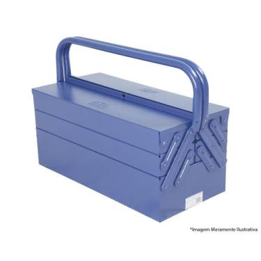 Imagem de Caixa Ferram Aco Sanf 5Gav 50X20X21Cm 07 - FERCAR