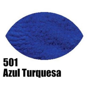 Imagem de Tinta Acripuff para Tecido Acrilex 35ml, 501 - AZUL TURQUEZA