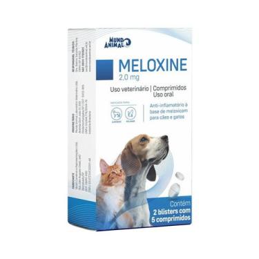 Imagem de Anti-inflamatório Meloxine para Cães e Gatos 10 Comprimidos - 2,0mg - 