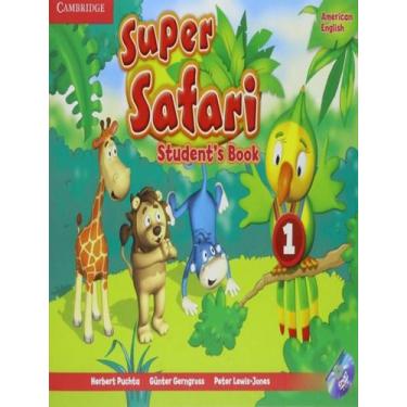 Imagem de Super Safari American English 1 Students Book With Dvdrom 1St Ed - CAM