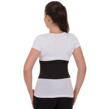 Imagem de Cinta Modeladora Abdominal Lombar Micro Preto - Artipé, P