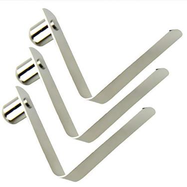 Imagem de OTFAITP Clipe de pinball fixo de elevação para scooter suporte de ferramentas de reparo de mola para scooters de chute de 2-3-4 rodas, micro mini scooter leve (sólido - 9 x 11 mm)