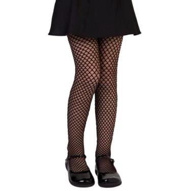 Imagem de Meia Calça arrastão para criança Lupo, Preto, G