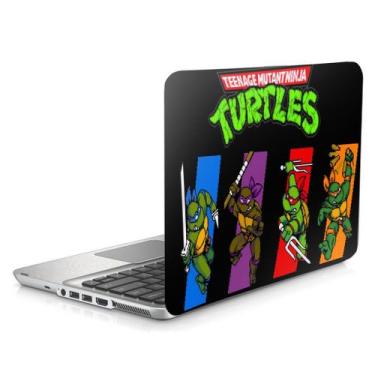 Imagem de Skin Adesivo Protetor para Notebook 15,6 Tartarugas Ninja Clássico B1 