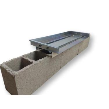 Imagem de Kit Gabarito Nivela Massa Assentamento Blocos 19cm - Base Soluções, Bl