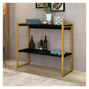 Imagem de Aparador Estilo Industrial Madeira Sala Cozinha Moderno Luxo - CS MOVE