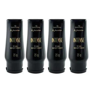 Imagem de Kit Gel Lubrificante Intense Para Conforto Íntimo - 4 Unidades - Sofis