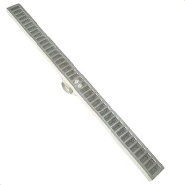 Imagem de Ralo 5x70 Branco Grelha Aluminio e Tela Anti-Inseto Tubo 40mm Quintal,