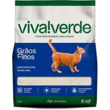 Imagem de Areia Viva Verde Graos Finos 4 Kg (Azul) - PETFIVE BRANDS