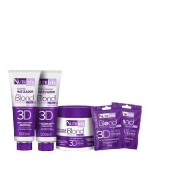 Imagem de Kit Blond Platinum Repair - Nutrivix Cosméticos