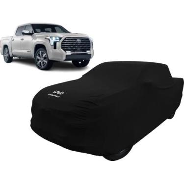 Imagem de Capa Para Camionete Toyota Tundra Cabine Dupla - Mz, Preta