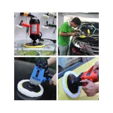 Imagem de Suporte P/ Lixa Com tiras autocolantes 125mm P/ Esmerilhadeira Lixadei