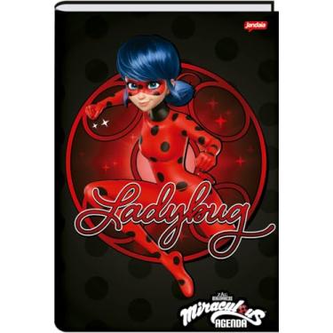 Imagem de Agenda Permanente 134X200Mm 192Pgs Miraculous Ladybug Jandaia