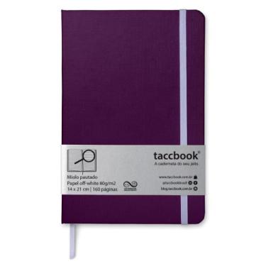 Imagem de Caderno Pautado taccbook Púrpura 14x21 Ríg.