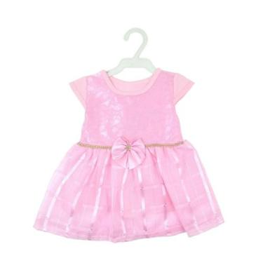 Imagem de Vestidos Menina Roupa Bebê 1 und. De 2 A 6 Meses/revenda/infatil - FeM
