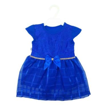 Imagem de Vestidos Menina Roupa Bebê 1 und. De 2 A 6 Meses/revenda/infatil - FeM