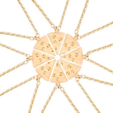 Imagem de Colar BFF - Colar de coração dividido colar de melhor amigo, conjunto de colar de amizade colar de quebra-cabeça combinando colares de amizade joias para irmã, Aço inoxidável, Sem Pedra Preciosa