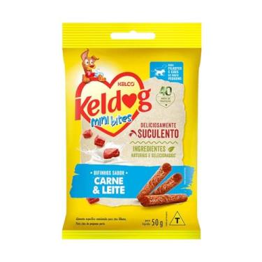 Imagem de Bifinho Kelco Keldog Mini Bites Carne 50g