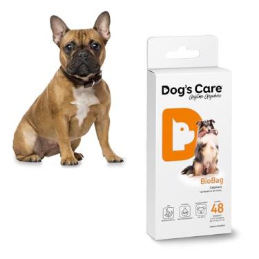 Imagem de DOG’S CARE Biobag Refil Coletor - Saquinho Cata Caca Para Cães - Plástico Oxibiodegradável - Prático e Higiênico - 31 x 21 cm - 48 Unidades
