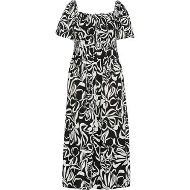 Imagem de AVENUE Macacão feminino plus size Annabelle PRT, Wishful Thinking, 60-62