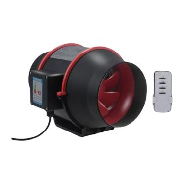 Imagem de Ioensy Exaustor de 4 polegadas, ventilador de teto e montagem na parede, ventilador de ventilação silencioso para luminárias de janela, lavanderia, com Controle Remoto