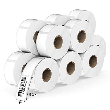 Imagem de Printholic Substituição de etiquetas térmicas diretas compatíveis para Dymo 30336 (2.5 cm x 2-1/20.3 cm) 12 rolos de endereço de retorno e etiquetas de código de barras - Use com Labelwriter 450, 450