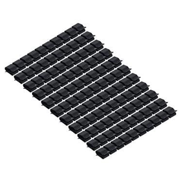 Imagem de 100 Unidades de Clipe de Cabo de Painel Solar PA66 Ferramenta de Gerenciamento de Fixação de Fio Fotovoltaico Isolado de Plástico O Clipe é Capaz de Colocar O Cabo Com