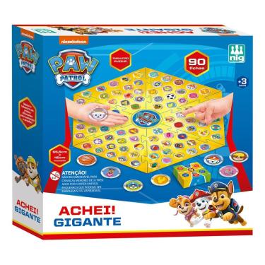 Imagem de Jogo Achei! Patrulha Canina Gigante - Nig