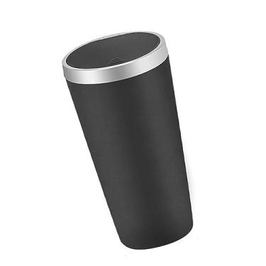 Imagem de Lixeira de Carro, Resistente, Lavável, Mini Lata de Lixo Com Tampa para Carro