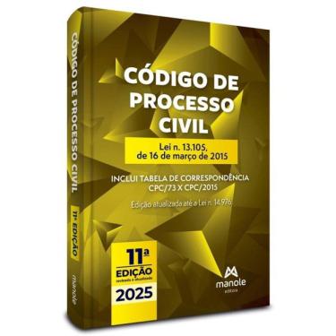 Imagem de Código De Processo Civil - 2025