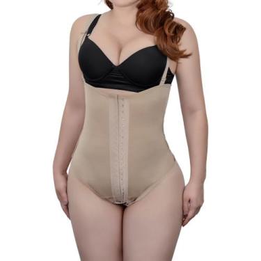 Imagem de Calcinha Pós Cirurgica Alta Compressão Colchete Triplo Ajust - Fanátic