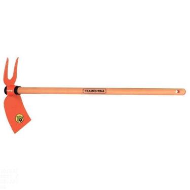 Imagem de Sacho Duas Pontas Tramontina Em Aço Com Cabo De Madeira 60 Cm Tramonti