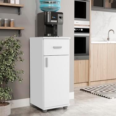 Imagem de Armário Suporte Balcão com Gaveta para Bebedouro de Cozinha Ana Branco