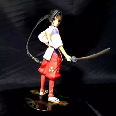 Imagem de ONLY FROM JAPAN A estátua colecionável de samurai indescritível, roupa tradicional japonesa, acessório de espada, estátua detalhada de PVC Hojo Tokiyuki
